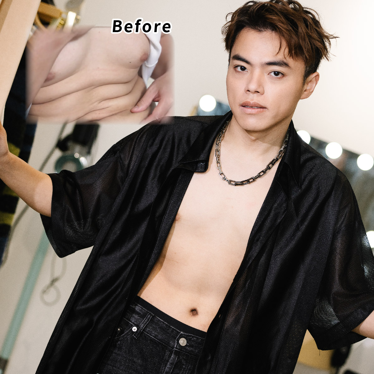 海產擺脫男乳＆鬆弛肚皮，重拾男性雄風！