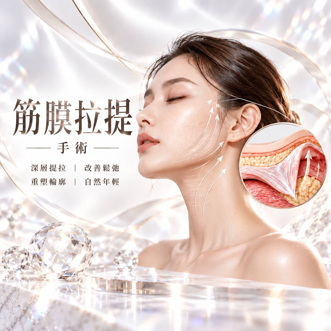 筋膜提升手術完整解析｜改善臉部鬆弛、嘴邊肉、下顎線，重塑年輕輪廓