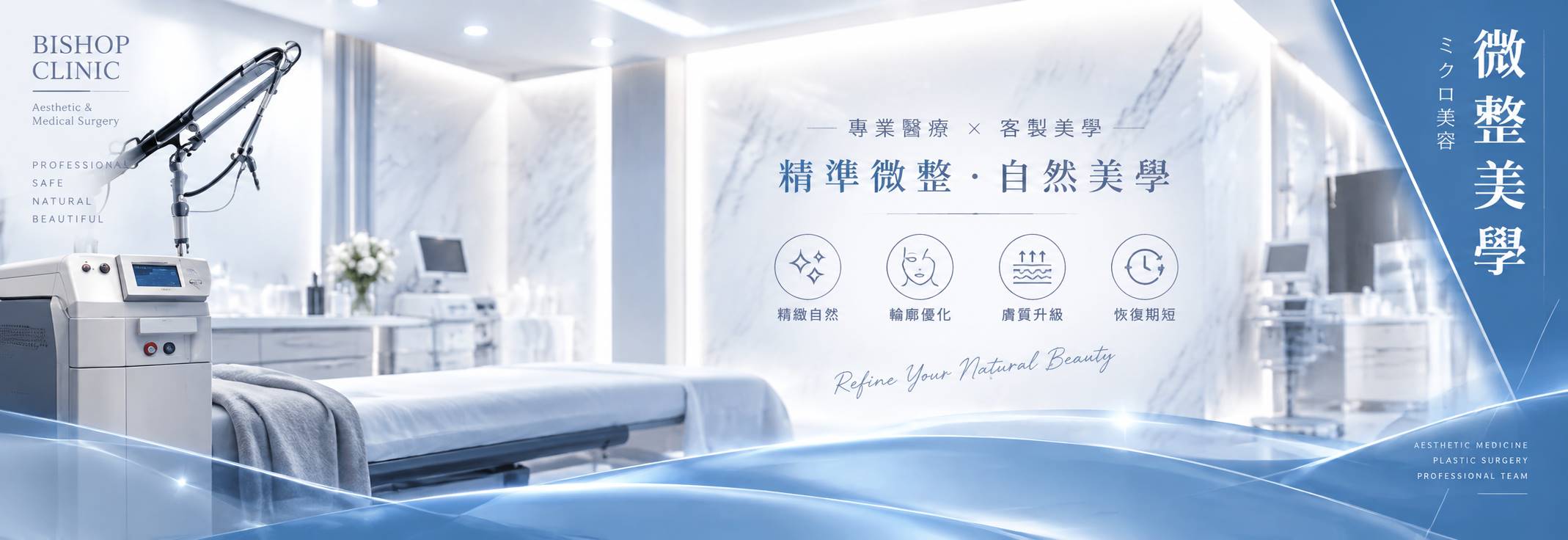 微整美學設計團隊｜輕醫美微整形臉部輪廓立體設計
